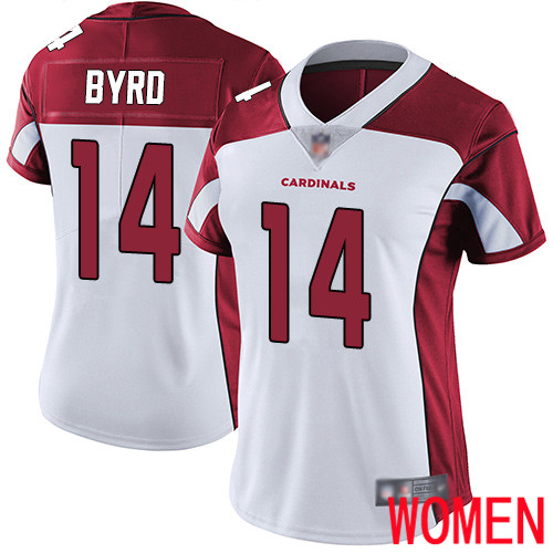 Arizona Cardinals Limited White Women Damiere Byrd Road Jersey NFL Football #14 Vapor Untouchable